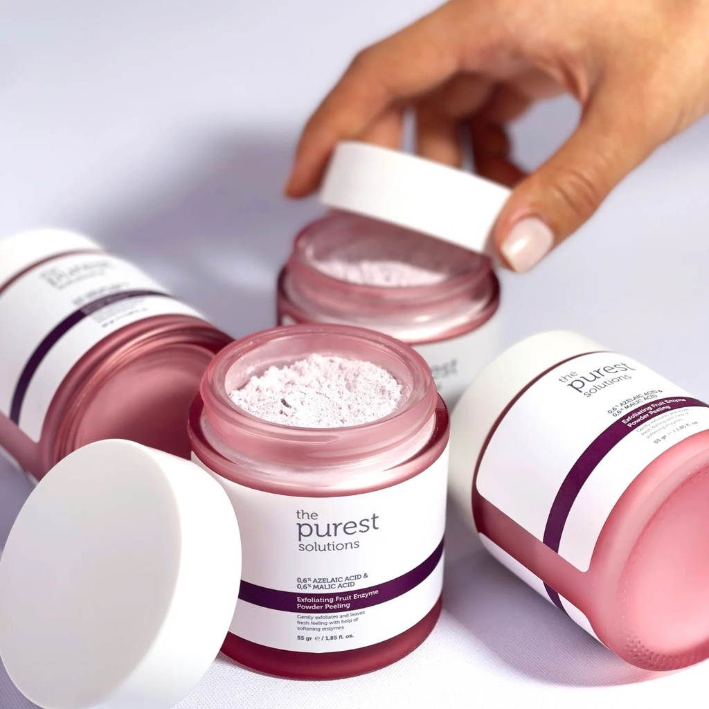 Purest/ Red Fruit Enzyme Powder Peeling: باودر مقشر الاحماض من بيورست