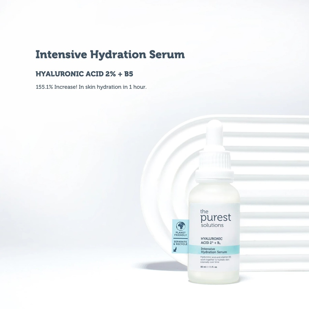 Purest/ Hyaluronic Acid + B5 Intensive Hydration Serum: سيروم الهايلرونك اسد من بيورست