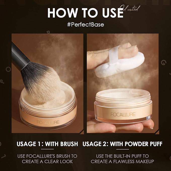 FOCALLURE/ Oil-Control Loose Powder: لوس باودلر من فوكالور