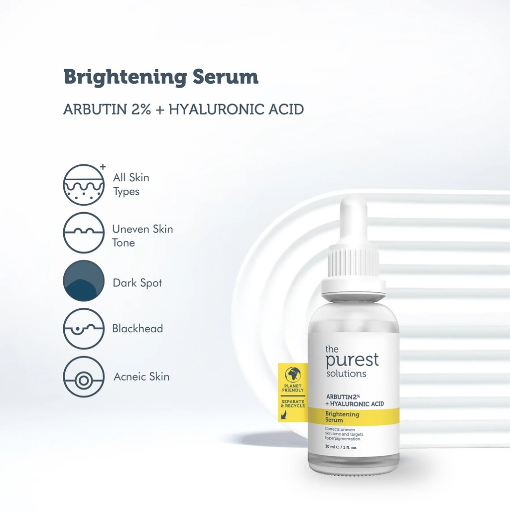 PUREST/ Arbutin Brightening Serum: