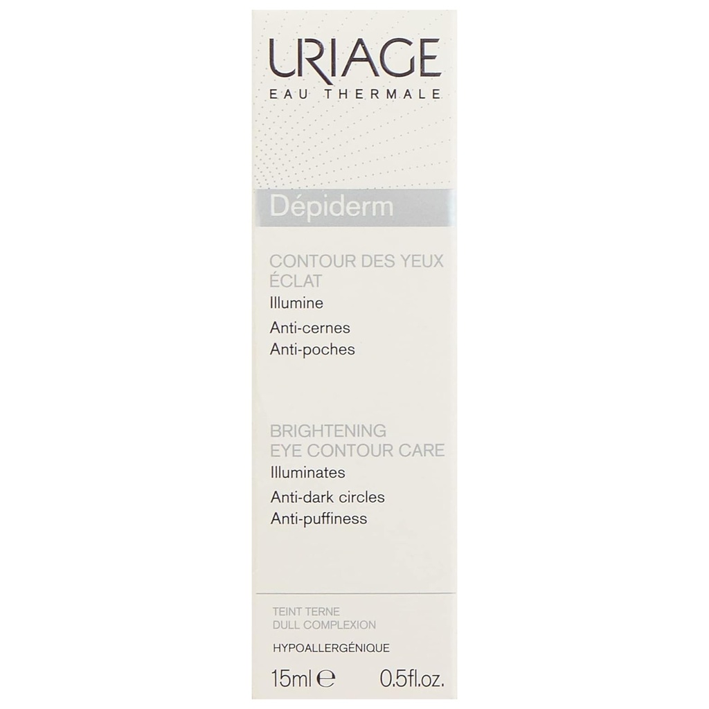 URIAGE/ Depiderm Brightening Eye Contour Care Cream 15 ml: يورياج ديبيدرم كريم عناية بمحيط العينين