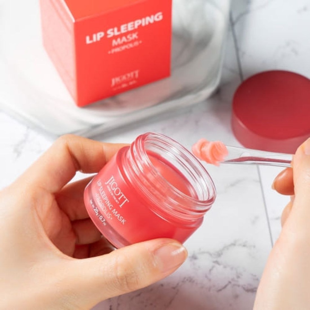 Jigott/ Lip Sleeping Mask: جيكوت ماسك معالج للشفاه