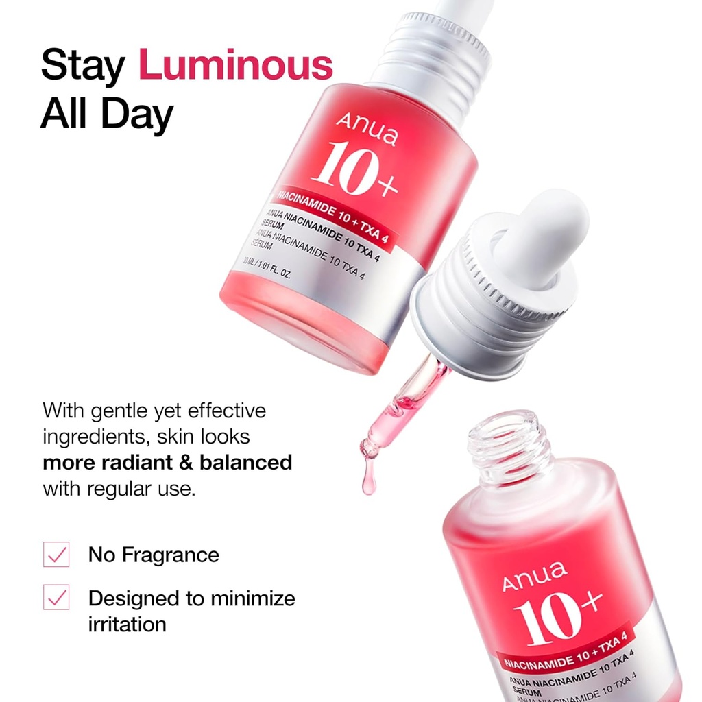 Anua Niacinamide10 + Txa 4 Serum 30ml/ سيروم انوا نياسنمايد تكسا