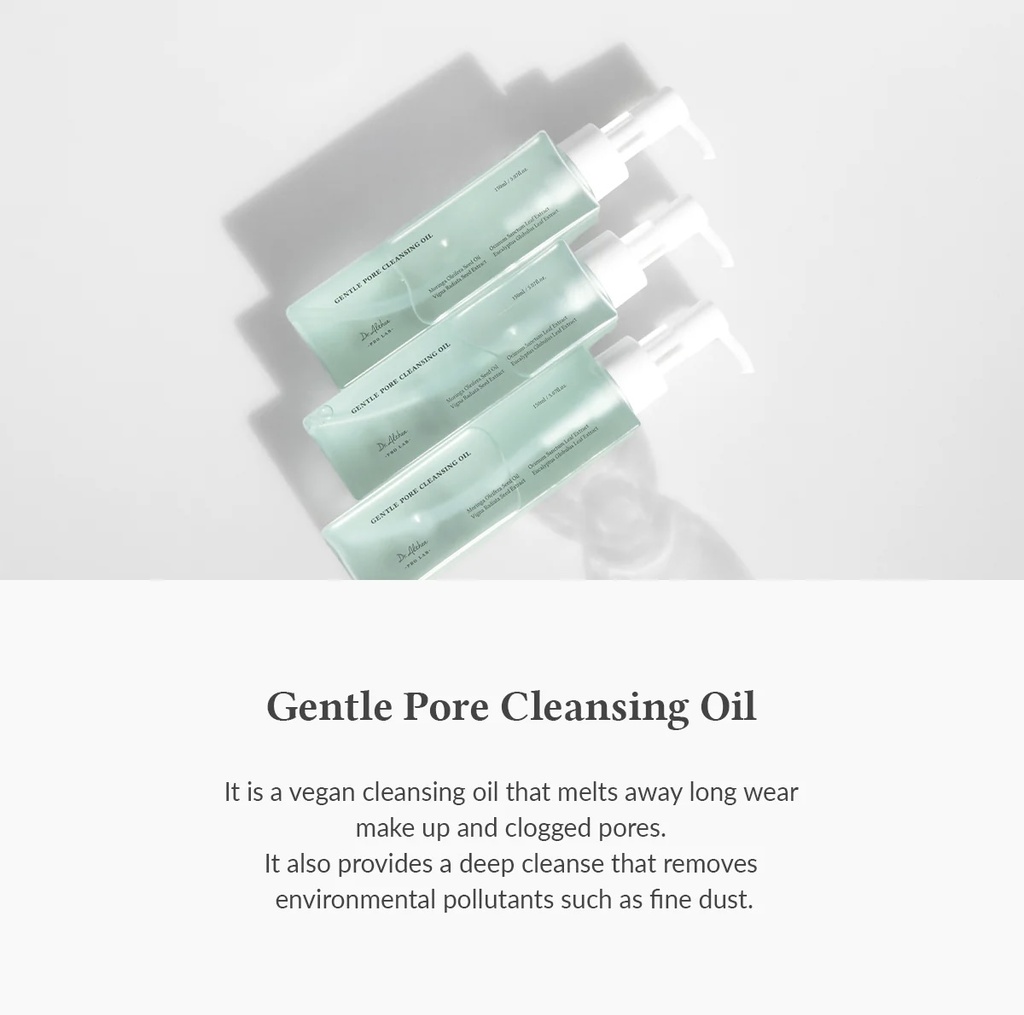 Dr. Althea/ Gentle Pore Vegan Cleansing Oil 150ml: غسول زيتي د. الثيا اللطيف لتنقية المسام