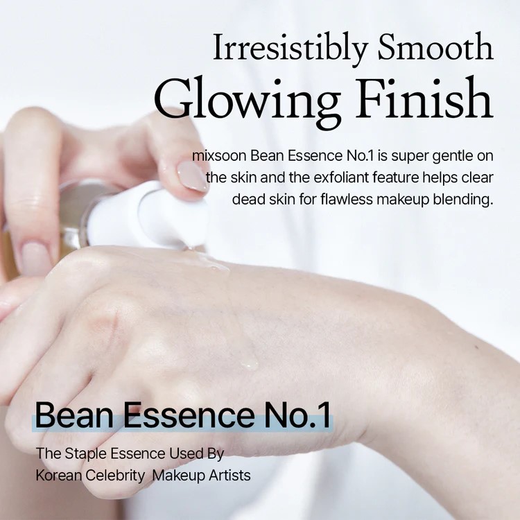 Mixsoon Bean Essence 50ml:  سيروم المكسون الكوري المقشر والمرطب