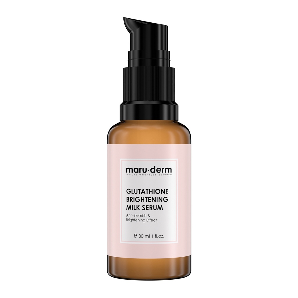 [Maru/023] MaruDerm/ Glutathione Brightening Milk Serum 30ml:  سيروم الحليب المفتح من ماروديرم