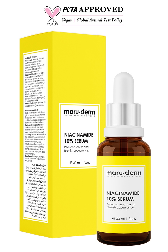 MaruDerm/ Niacinamide 10% Serum 30ml: سيروم موازن للدهون