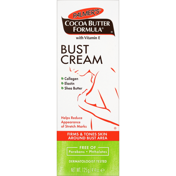 [PALM/022] PALMERS/ Cocoa Butter Bust Firming Cream 125g: بالمرز كريم شد وتفتيح منطقة الصدر بزبدة الكاكاو