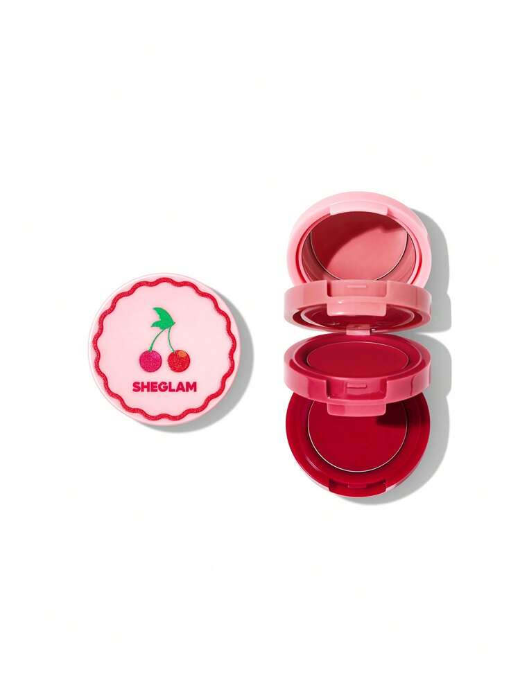 [Glam/007] SHEGLAM/ Very Cherry Cheek & Lip Cream Stack / بلشر شيكلام متعدد الطبقات