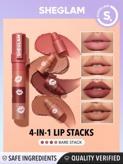 SHEGLAM/ Mega Lip Sticks: احمر شفاه ميكا متعدد القطع من شيكلام