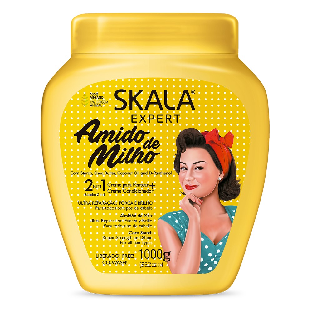 [Skala/003] SKALA/Creme Amido: كريم اميدو لجميع انواع الشعر من سكالا