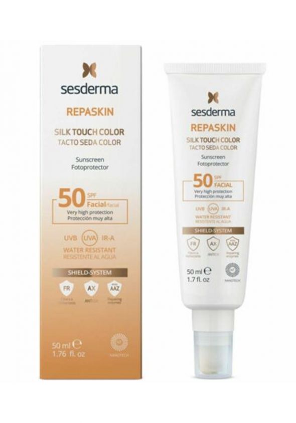 [SES/012] SESDERMA/ Repaskin Silk Touch SPF+50 50ml: واقي شمس سسديرما ملمس الحرير