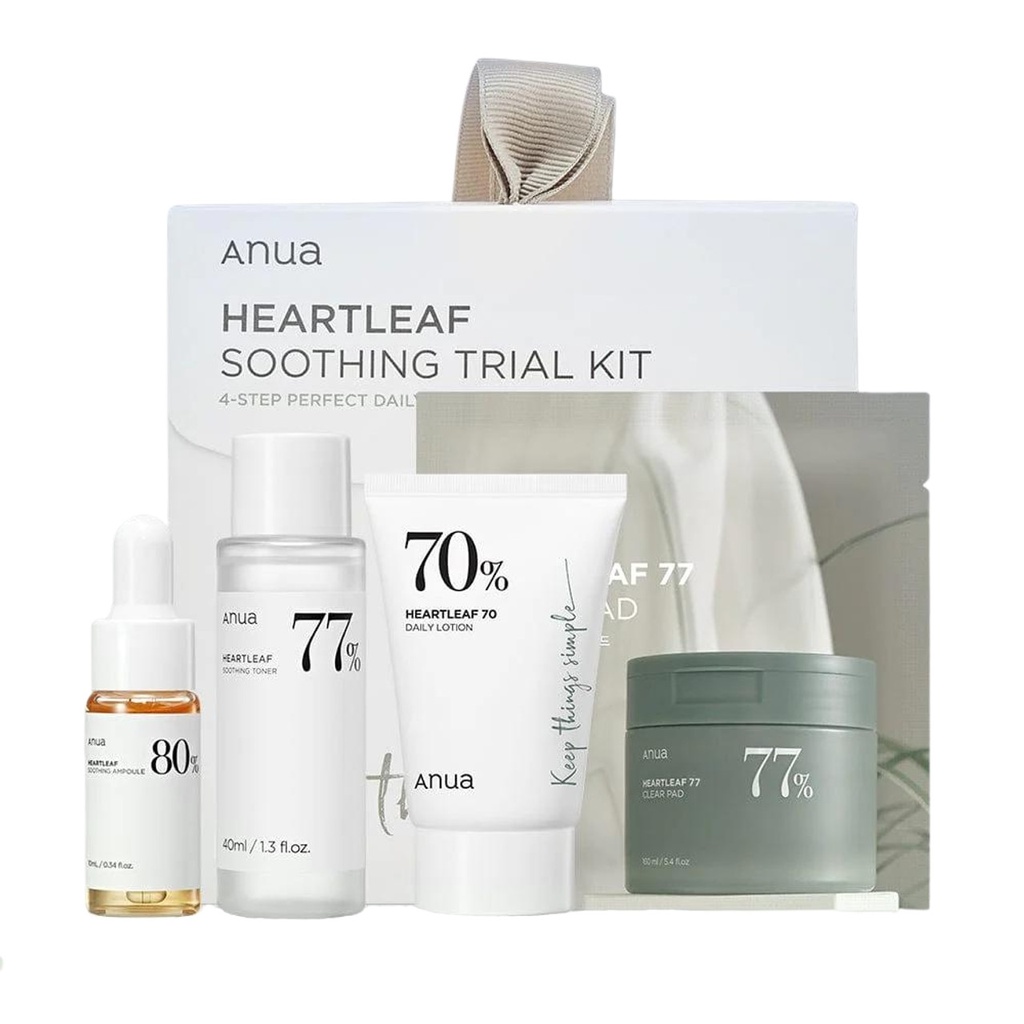 ANUA trial kit / بكج العينات الكوري من انوا