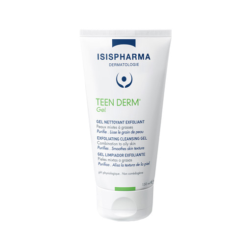 IsisPharma/ teen derm gel / غسول ايزيز فارما للبشرة الدهنية
