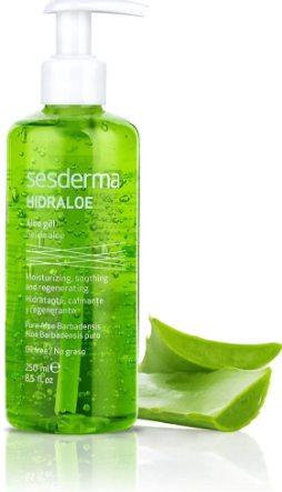 SESDERMA HIDRALOE gel 250ml / جل صبار نقي 100% من سسديرما