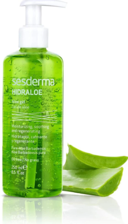 SESDERMA/ HIDRALOE gel 250ml / جل صبار نقي 100% من سسديرما