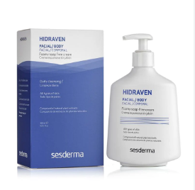 SESDERMA HIDRAVEN foamy soap free cream 300ml/ غسول لجميع انواع البشرة من سسديرما حجم كبير