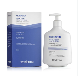 SESDERMA/ HIDRAVEN foamy soap free cream 300ml: غسول لجميع انواع البشرة من سسديرما حجم كبير