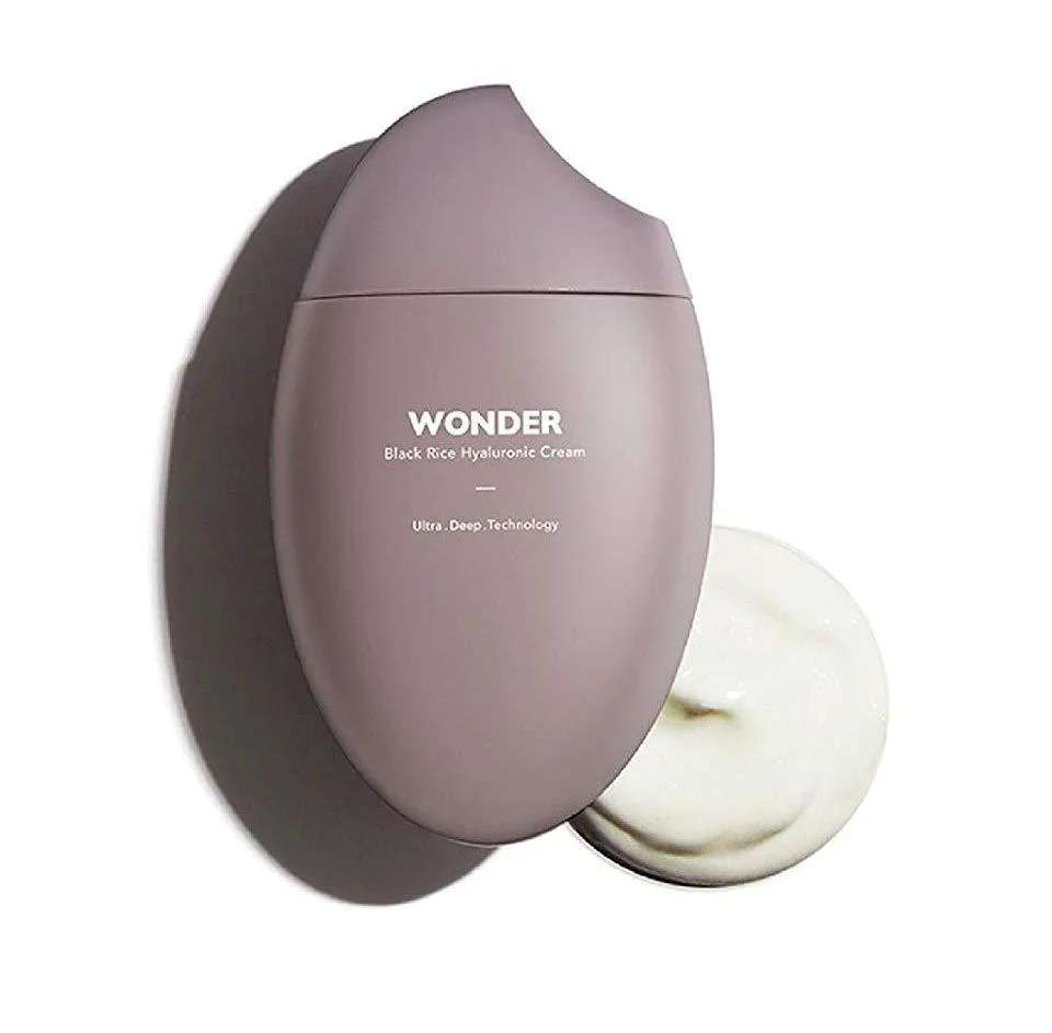 HaruHaru/ Wonder Black Rice Hyaluronic Cream 50ml: كريم الترطيب العميق والفائق بالهايلرونك والارز الاسود من هاروهارو