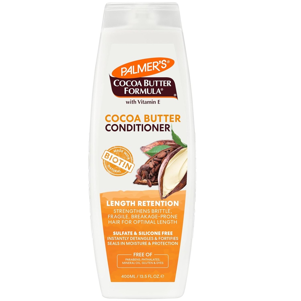 [PALM/044] PALMERS/ Cocoa Butter Length Retention Conditioner 400ml: بالمرز بلسم الشعر بزبدة الكاكاو 