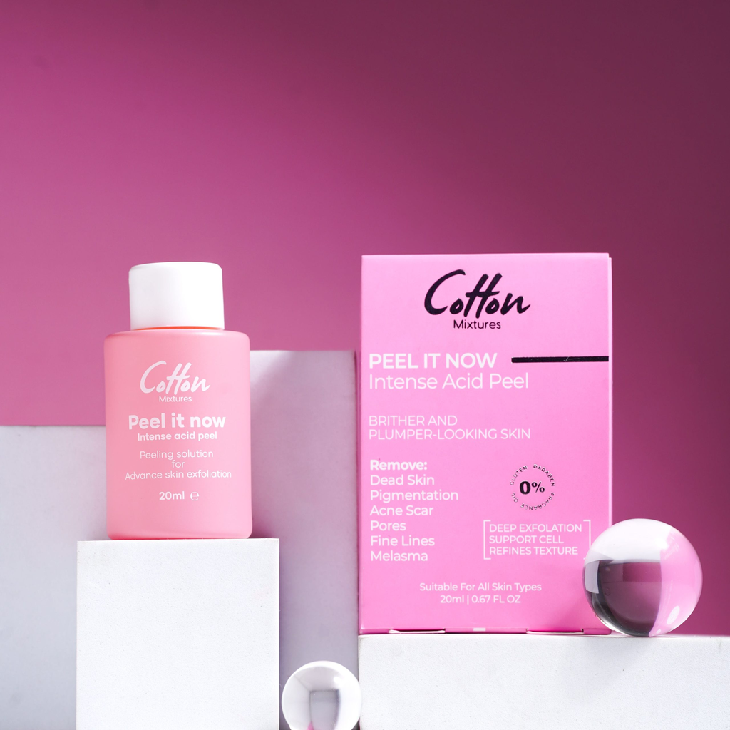 [CTN/003] Cotton/Peelit Now Solution: بيل ات ناو مقشر كيميائي للوجه والجسم من كوتون