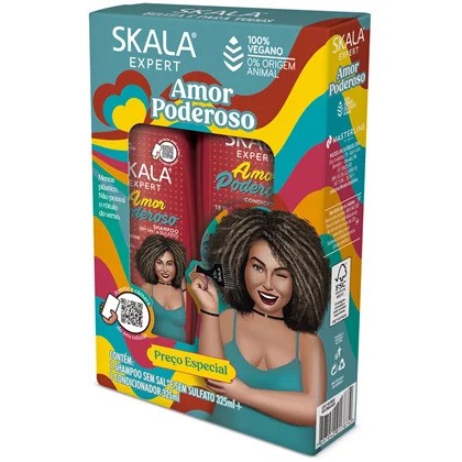 SKALA/ Amor poderose kit (Shampoo & Conditioner): مجموعة مور للشعر من سكالا