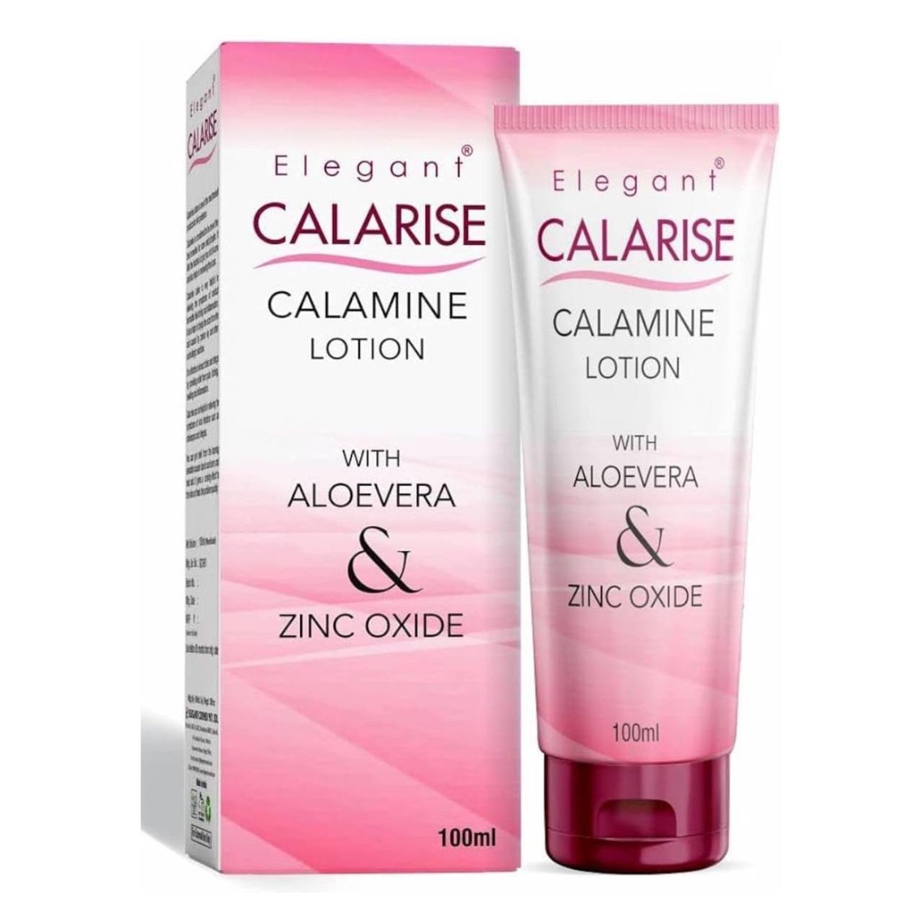 Elegant/ Calamine Lotion (Aloevera & Zinc Oxide) 200ml: ايليكانت لوشن كاميلان بالالوفيرا و اوكسيد الزنك