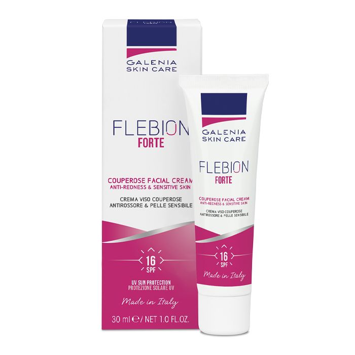 FLEBION FORTE/ Facial Cream for Redness SPF16 30ml: كريم فليبين فورتي لاحمرار الوجه من كالينا