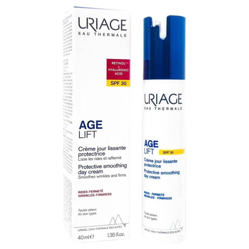 URIAGE/ Age Lift Protective Smoothing Day Cream SPF30 40ml: كريم مكافحة الشيخوخة اليومي من يورياج