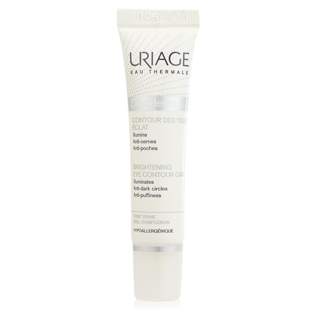 URIAGE/ Depiderm Brightening Eye Contour Care Cream 15 ml: يورياج ديبيدرم كريم عناية بمحيط العينين