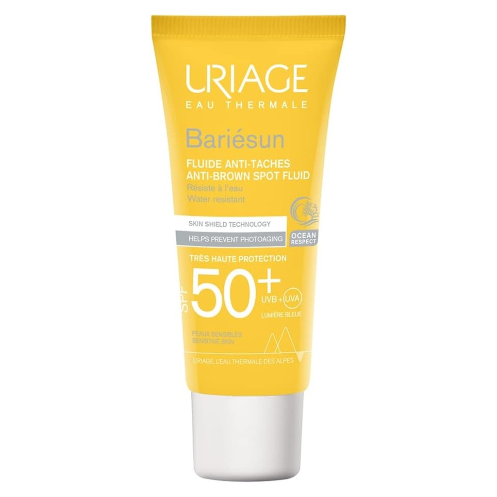 URIAGE/ Bariesun SPF50 Fluide Anti Tache 40ml: يورياج باريسون سائل مضاد للبقع بعامل حماية من الشمس