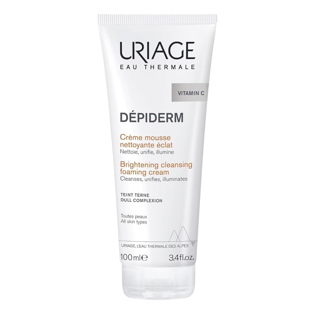 URIAGE/ Depiderm Brightening Cleansing Foaming Cream 100ml: يورياج ديبيديرم غسول رغوي