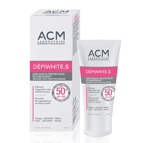 [ACM/073] ACM/ DPIWHITE S SPF50+ 50ml: واقي شمس المفتح للبشرة