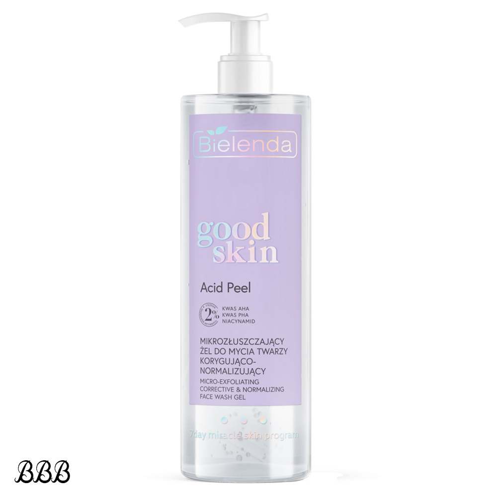 [BEL/003] Bielenda acid peel face wash 30ml / غسول بيليندا بالأحماض للبشرة الدهنية والمعرضة للحبوب