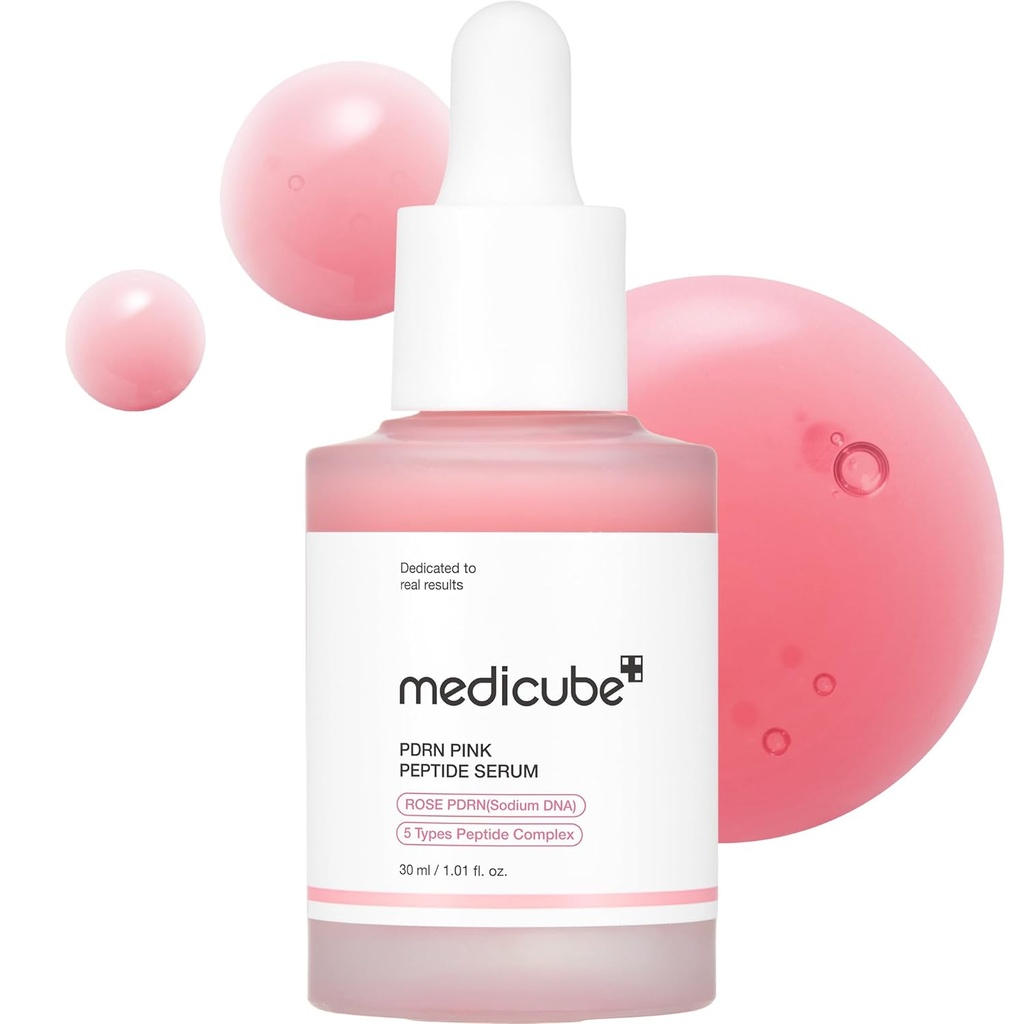 Medicube Pink Peptide Serum: سيروم الببتايد الوردي من مديكيوب