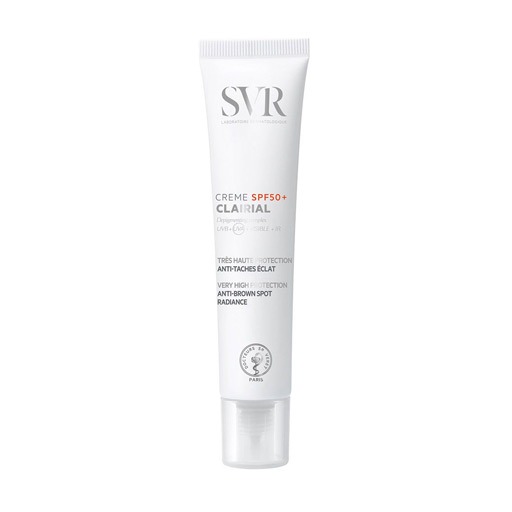 [SVR/004] SVR/ Clairial Cream SPF 50+ 40ml: واقي الشمس المفتح