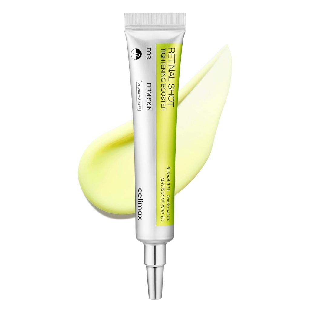 [MAX/001] Celimax/ The Vita A Retinal Shot Tightening Booster 15ml : سيليماكس سيروم الريتينال شوت لشد البشرة وتقليل المسام والتجاعيد