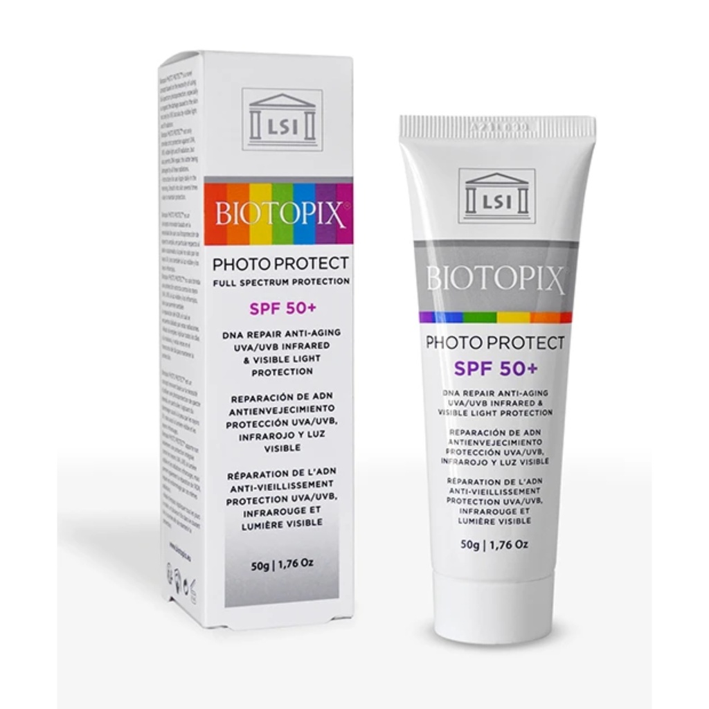 [LSI/004] LSI/ Biotopix Photoprotect Cream SPF50+ 50g:بايوتوبكس كريم الحماية الضوئية المتكاملة