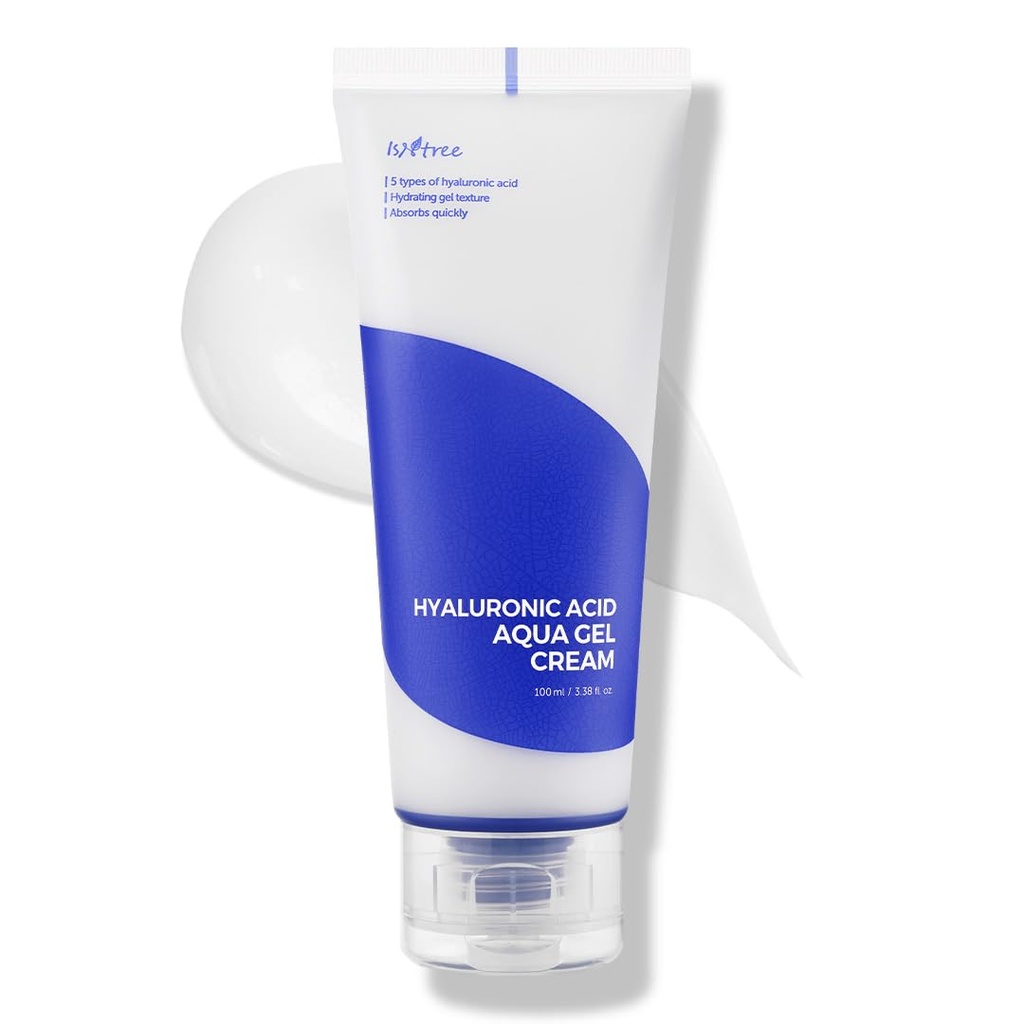IsNtree/ Hyaluronic Acid Aqua Gel Cream 100ml: ايسنتري كريم الجل المائي بحامض الهايلرونك