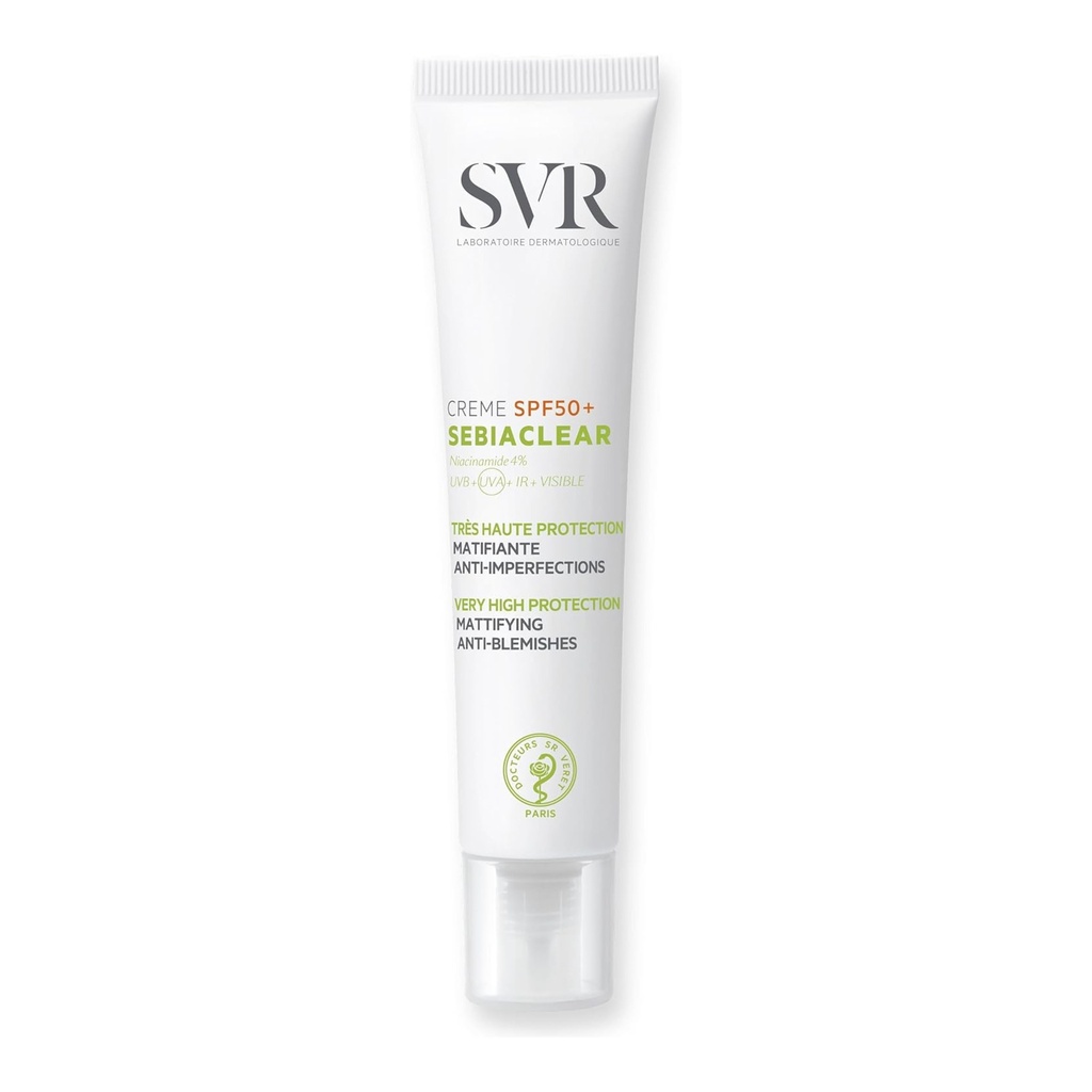 [SVR/009] SVR/ SEBIACLEAR SPF50+ Sun Cream 40ml: اس في ار كريم واقي شمس