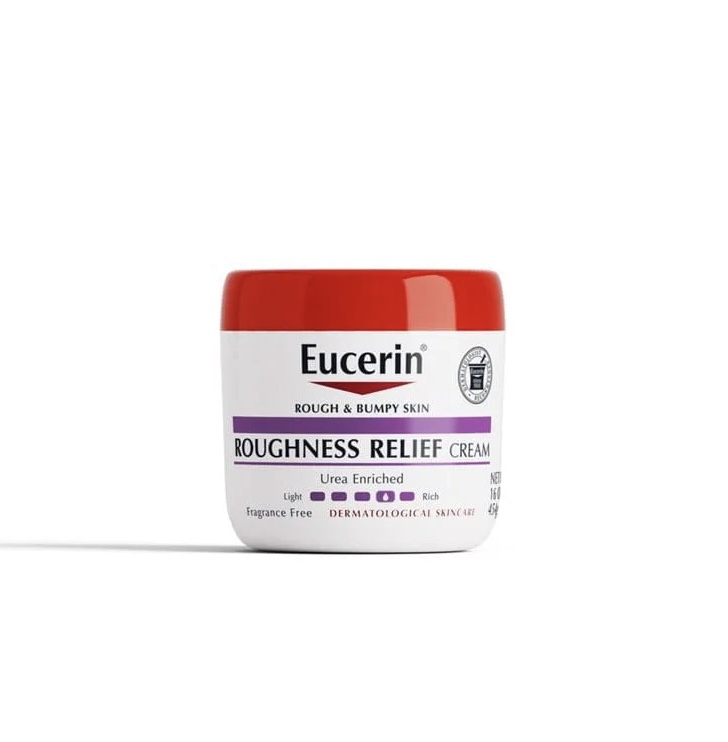 Eucerin/ Roughness Relief Cream: كريم يوسيرين للجسم لعلاج جلد الوزة