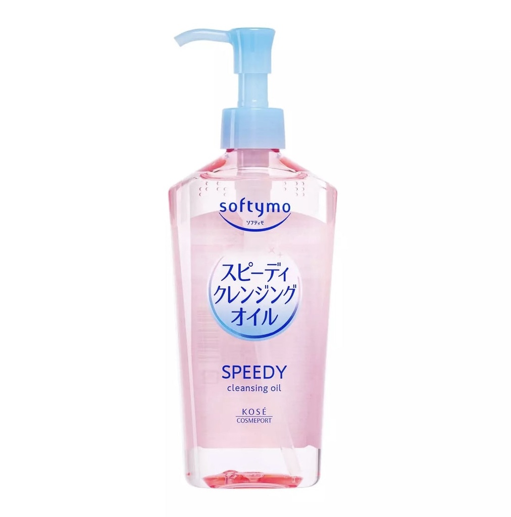 [Tch/001] Softymo Speedy Cleansing Oil 230ml: الغسول الياباني الزيتي السريع - غسول كوزي سوفتيمو