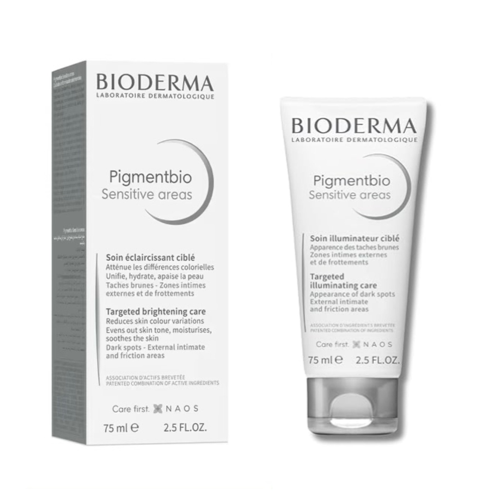 Bioderma Pigmentbio Sensitive Areas 75ml:بايوديرما كريم لتفتيح المناطق الحساسة