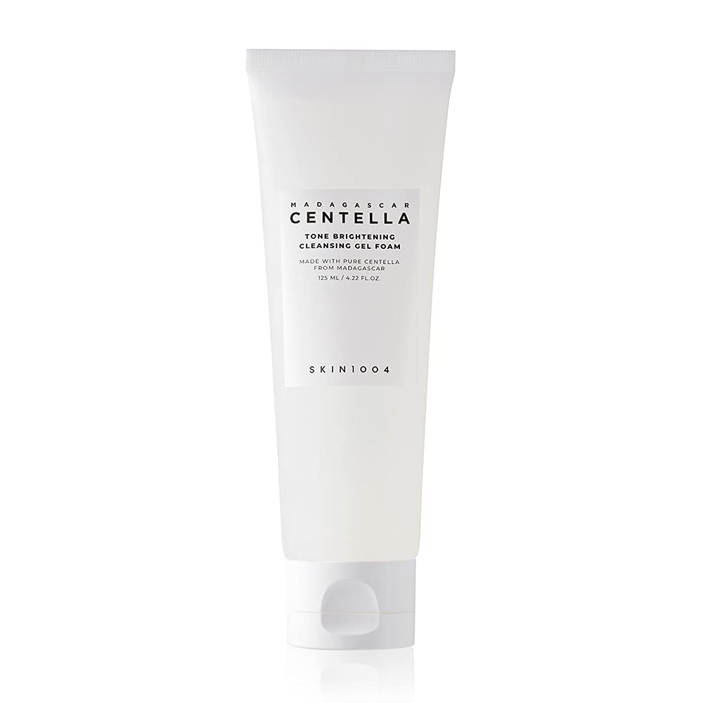 [CEN/009] SKIN1004/ Centella Tone Brightening Cleansing Gel Foam 125ml: سنتيللا الغسول الرغوي لتفتيح البشرة