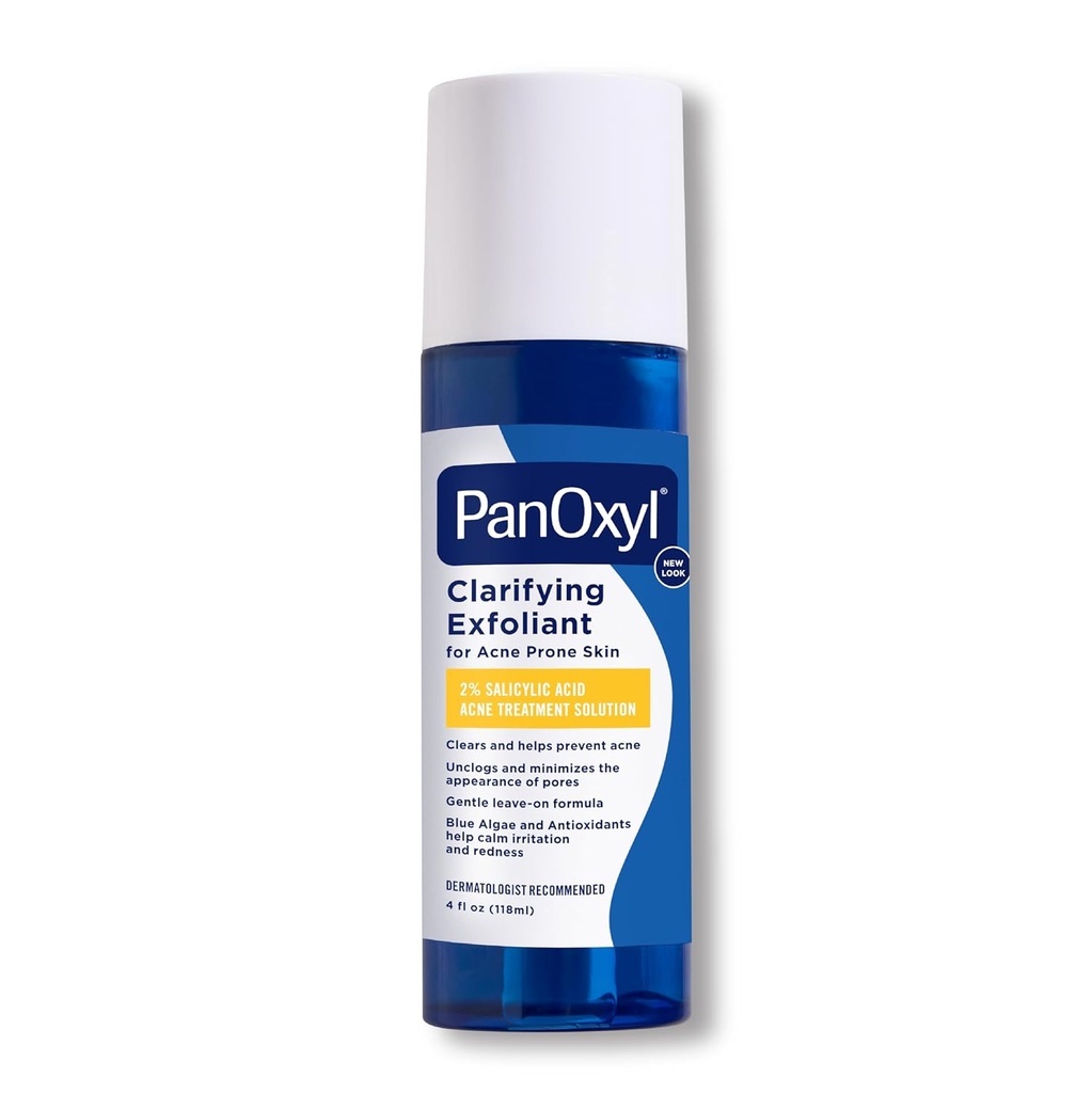 [PNX/003] PanOxyl Clarifying Exfoliant with 2% Salicylic Acid Toner 118ml :بانوكسيل مقشر بحامض السالسيليك