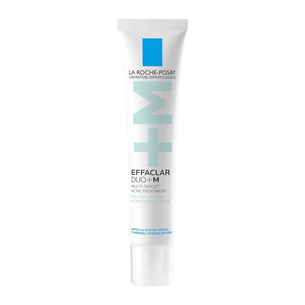 LaRoche-Posay/ Effaclar DUO +M Salicylic Acid Mattifying Acne Gel Cream 40ml : لاروش بوزاي كريم بالسالسيلك اسد لعلاج الحبوب