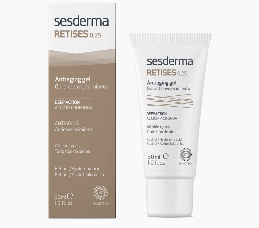 SESDERMA/ RETISES 0.25 Anti-Aging Gel 30ml:سيسديرما جل ريتسز للعلاج علامات الشيخوخة