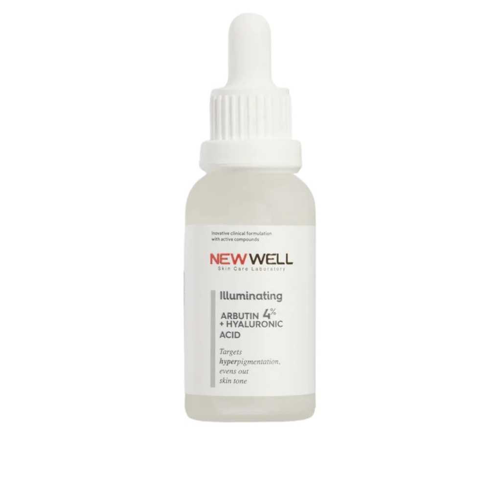 [NEW/006] NEWELL/ Arbutin+Hyaluronic Acid Serum 30ml: نيو ويل سيروم الفا اربوتين وحمض الهاليرونك لتفتيح وترطيب البشرة