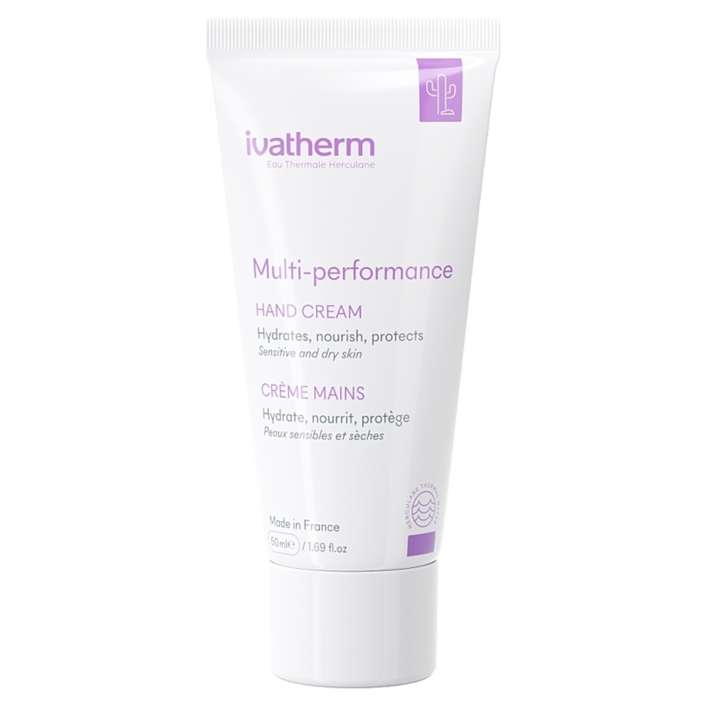IVATHERM/ Multi Performance - Hydrating Hand Cream 50ml: ايفاثيرم كريم مرطب ومكثف لليدين