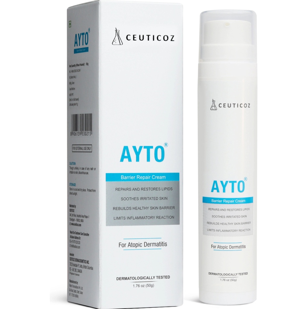 Ayto/ Barrier Repair Cream 50g: ايتو كريم ترميم واصلاح حاجز البشرة